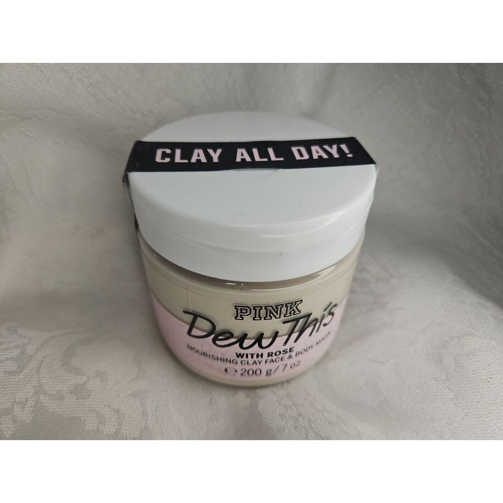 Victoria's Secret PINK DEW THIS Nourishing Clay Face Mask w/Rose CLAY ALL DAY!‎